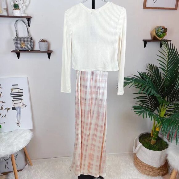 n:Philanthropy Mima Two Pieces Maxi Dress with Sweater Size Small NWT - Picture 3 of 5